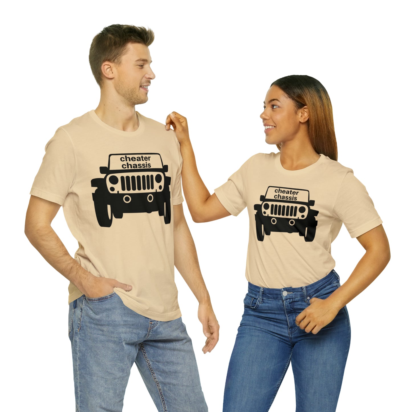 Cheater Chassis Unisex Jersey Short Sleeve Tee