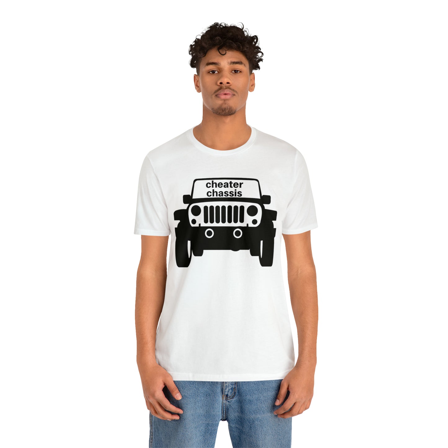 Cheater Chassis Unisex Jersey Short Sleeve Tee
